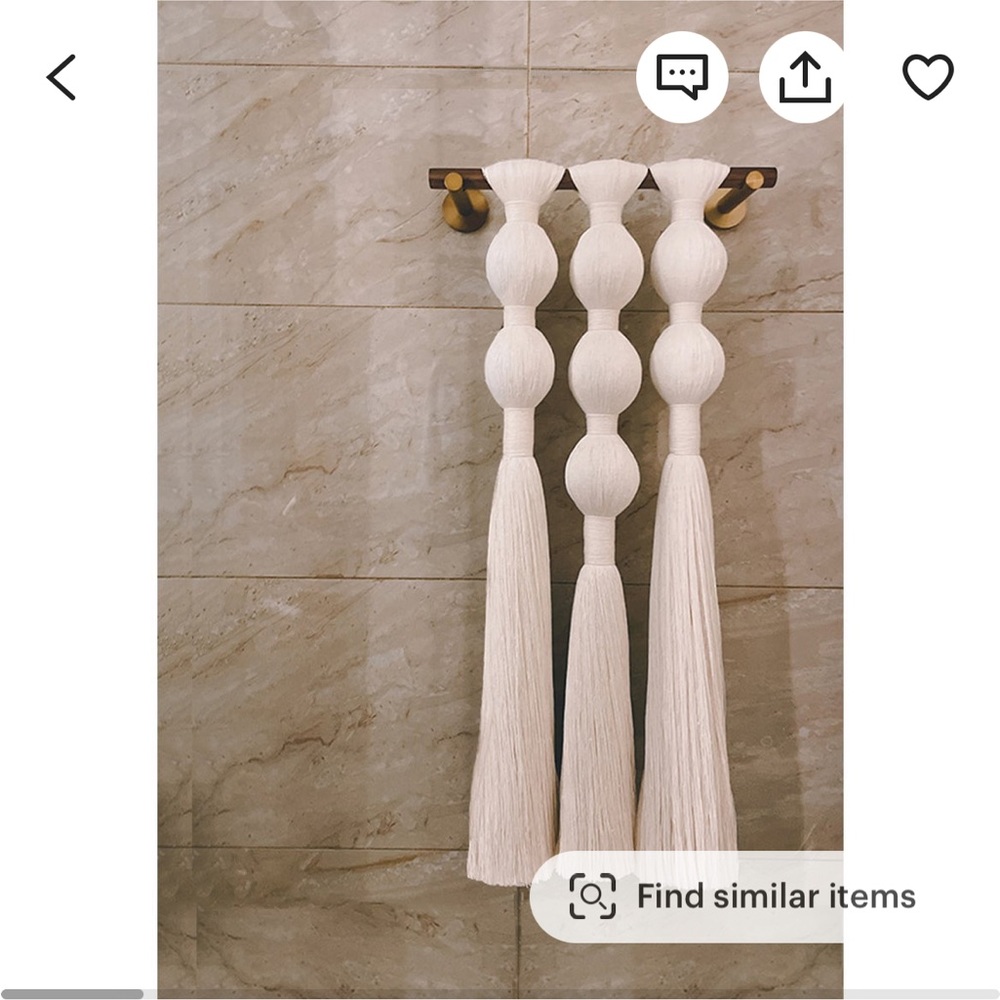 3 strand wall tapestry
